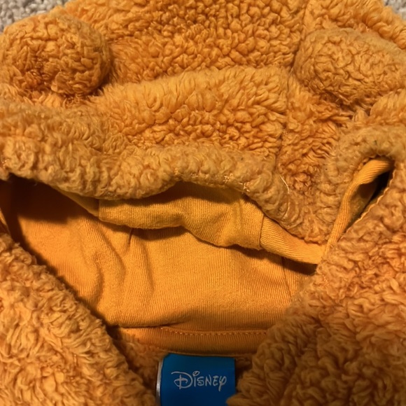BNWOT exclusive unisex toddler 2T Disney Winnie the Pooh cozy zip-up hoodie - Picture 6 of 8